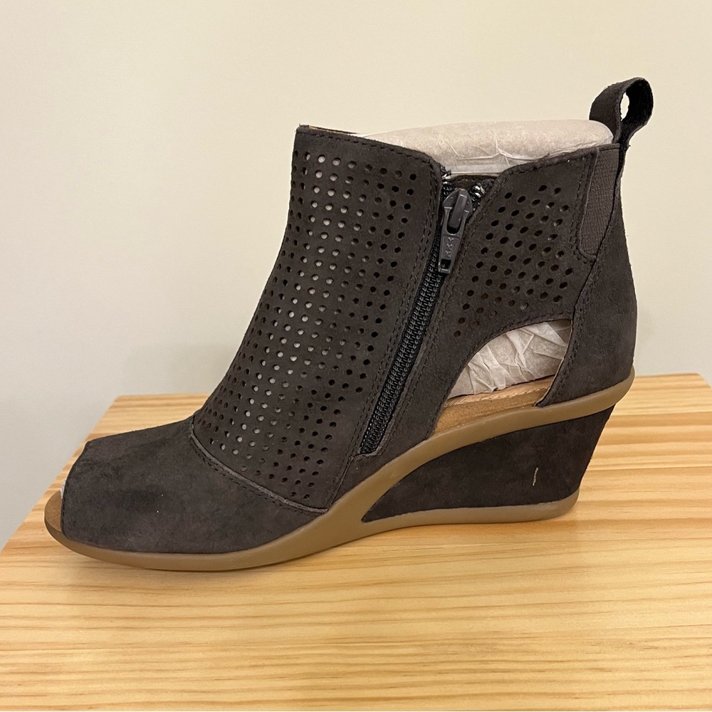 Wedged Bootie